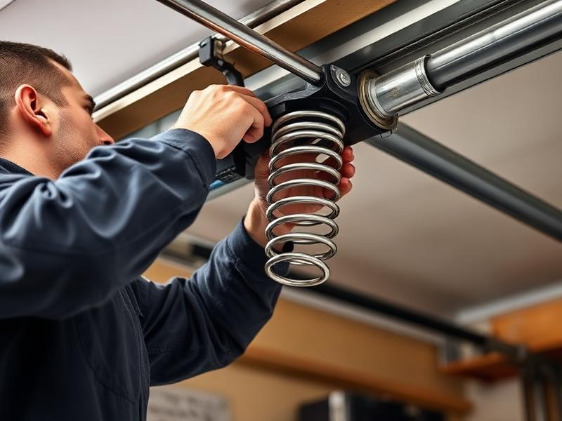 Repair service - Fast, reliable repairs for all garage door issues. We fix broken springs, damaged panels, and more.